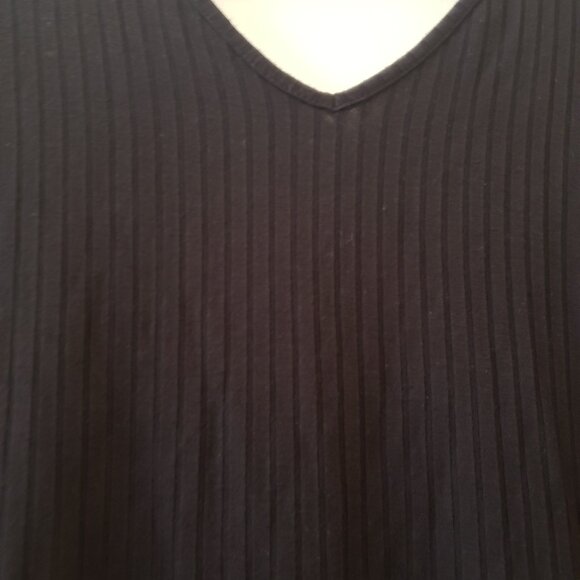 Bundle of two women's size small tops, yellow tank top and v-neck black … - Picture 7 of 10